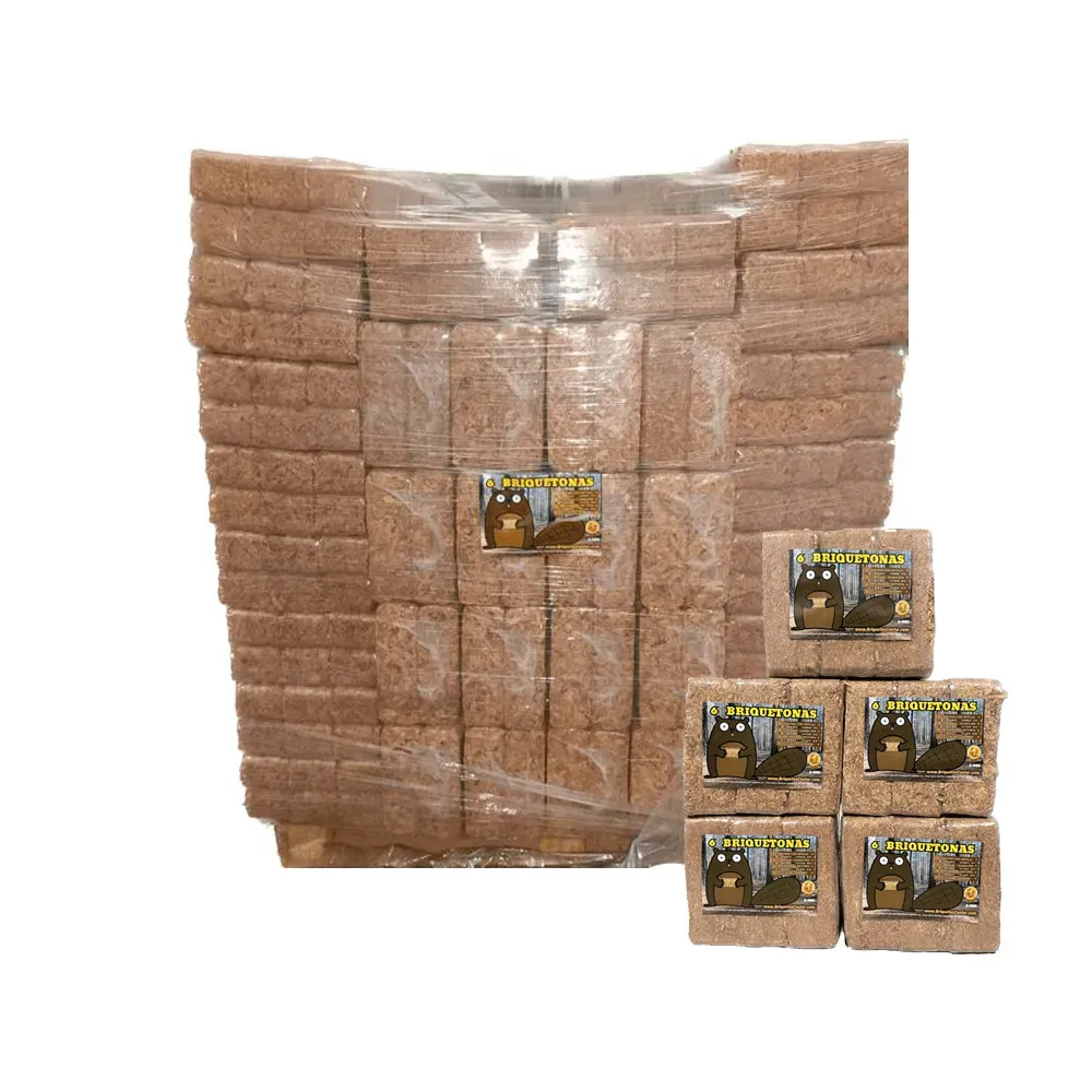 Castor Holzbriketts – 128 Pakete, 1150 kg