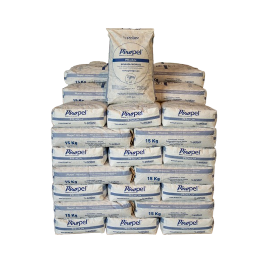 Olivenkerne Premium Piropel 70 Säcke à 15 kg