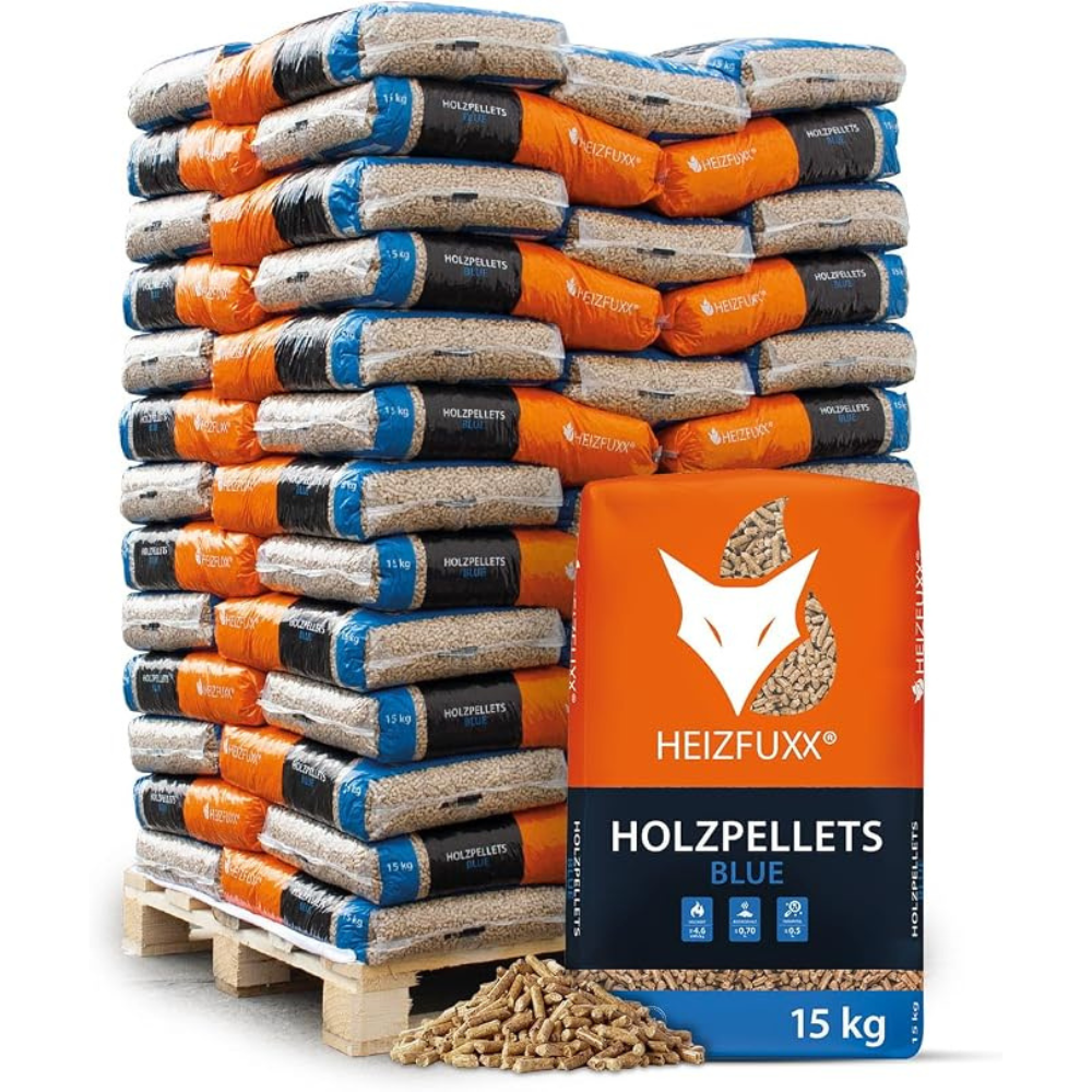 HEIZFUXX Holzpellets ENplus A1 – 975 kg Palette