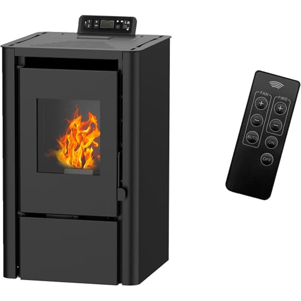 Sannover Anita Air Pelletofen – 7,6 kW Schwarz