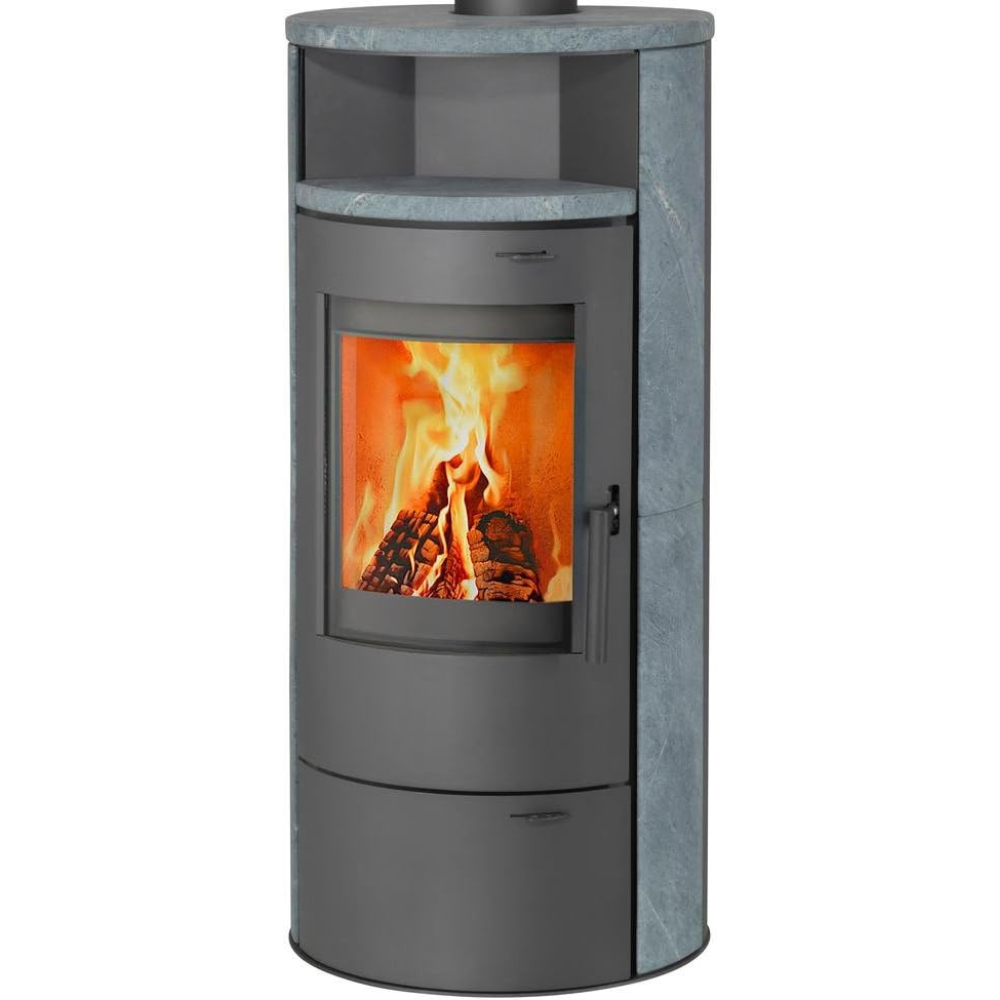 THERMIA Munich Kaminofen mit Naturstein – 7 kW