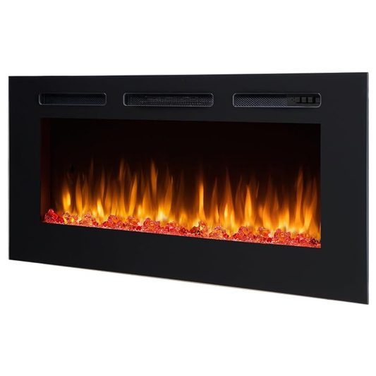 BALDERIA Fiamma EF172D Elektrokamin – 2.000 W, Schwarz